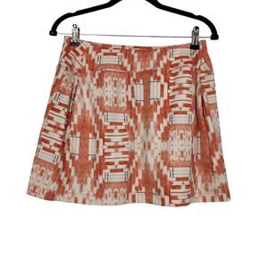 Title Nine Women's 15" Pocket Dream Skort in Inca Geometric Print Size Medium